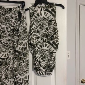 Inc top and skirt set